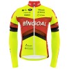 Cykeltrøje Langærmet 2024 Bingoal Wallonie-Bruxelles Gul